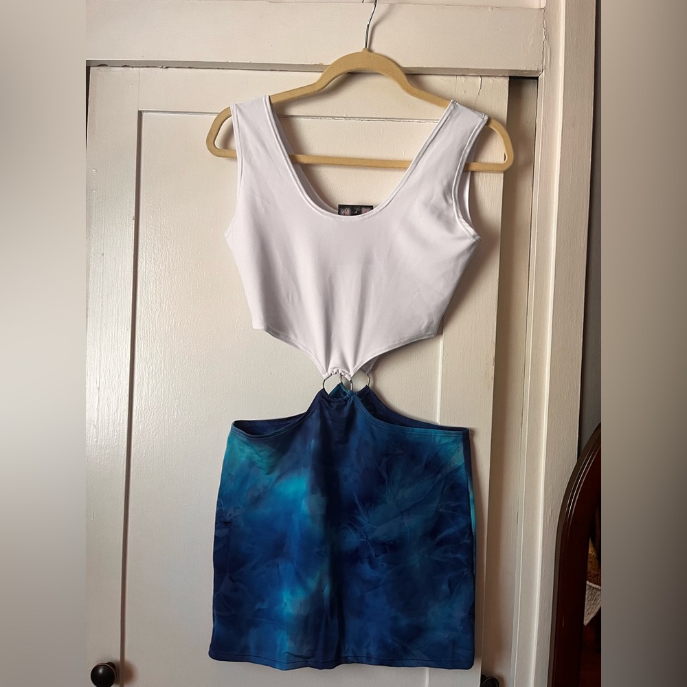 Tie Dye Mini Dress